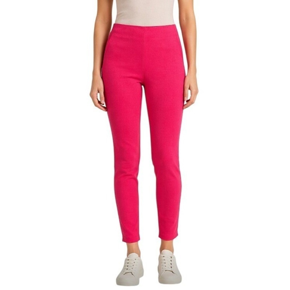 Rag & Bone Womens 2 Simone Cropped Stretch Twill Pants‎ in Bright Pink NWT